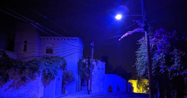Why Are the Streetlights Turning Purple in San Miguel