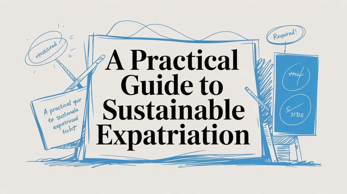 A Practical Guide to Sustainable Expatriation